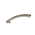 Nickel brushed cabinet drawer door handle